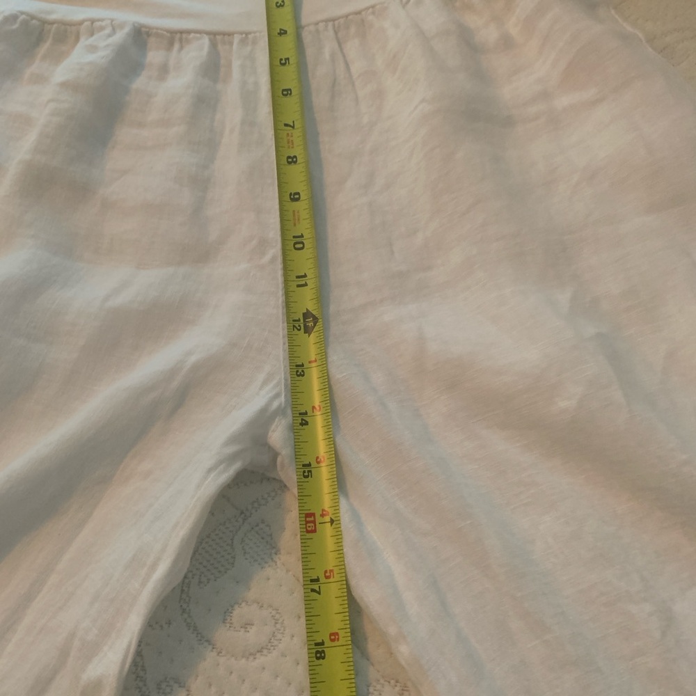 Cobblestone living white linen pants - Picture 8 of 8